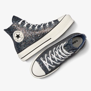  Converse Chuck Taylor All Star Lift Kadın Gri Platform Sneaker
