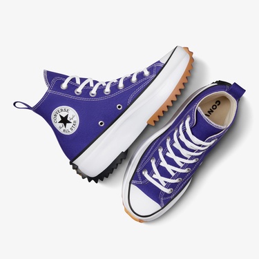  Converse Run Star Hike Unisex Mor Platform Sneaker