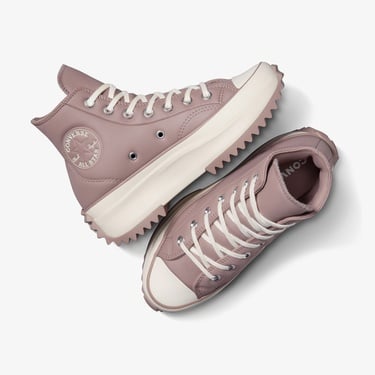  Converse Run Star Hike Unisex Pembe Platform Sneaker
