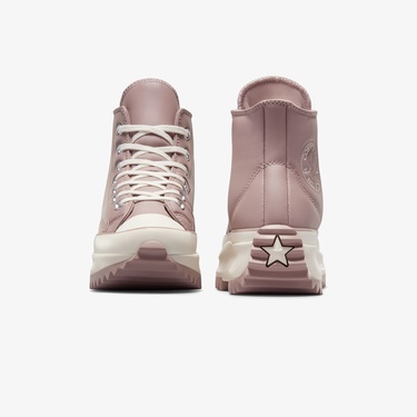  Converse Run Star Hike Unisex Pembe Platform Sneaker