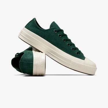  Converse Chuck 70 Unisex Yeşil Süet Sneaker