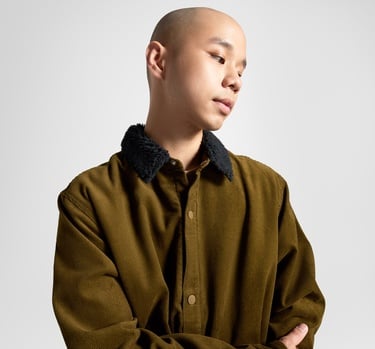  Converse Erkek Kadife Yeşil Ceket