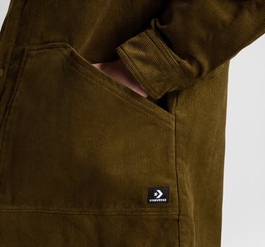  Converse Erkek Kadife Yeşil Ceket