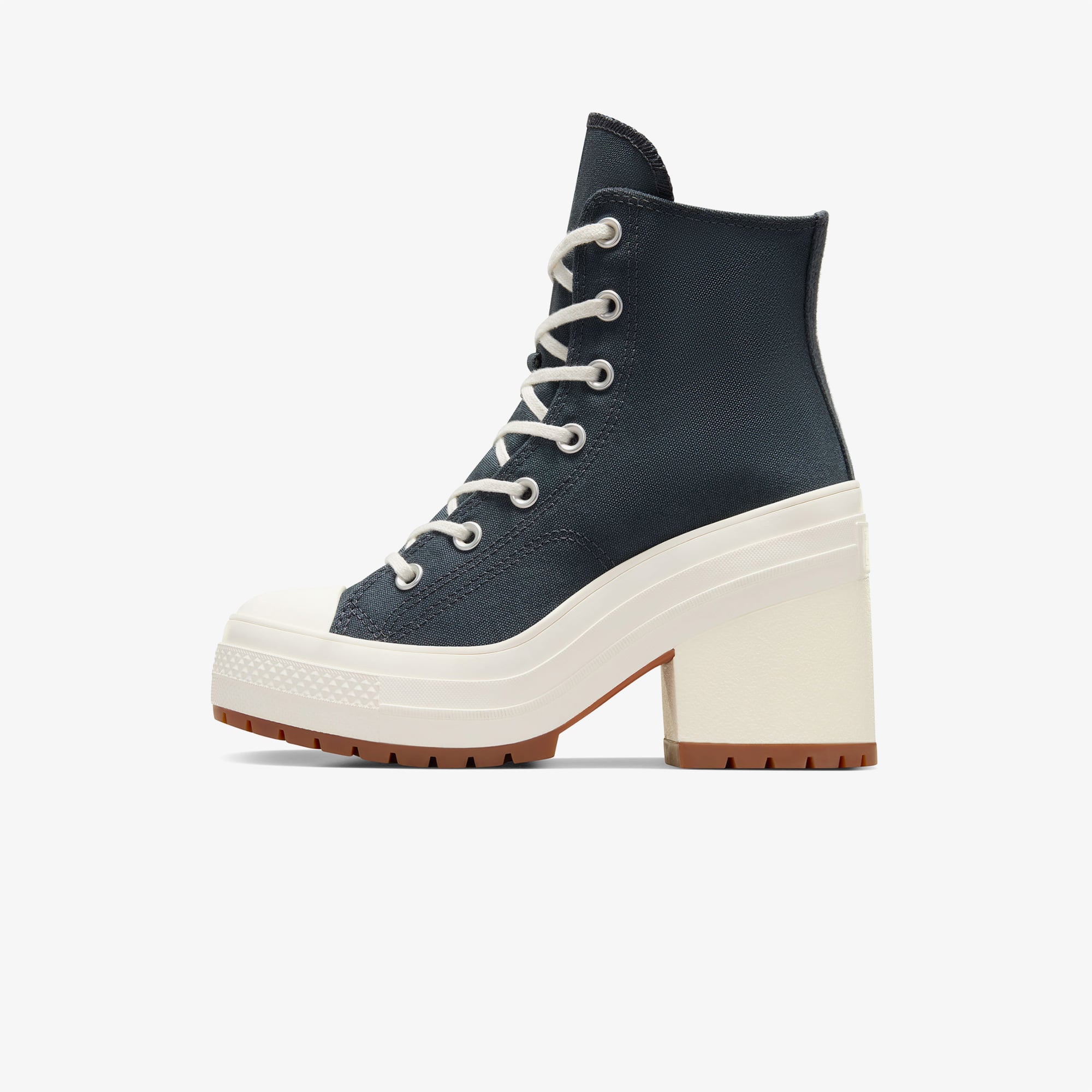 Converse Converse Chuck 70 De Luxe Heel Unisex Lacivert Platform Bot Sneaker | FashFed Lacivert - 7. görsel