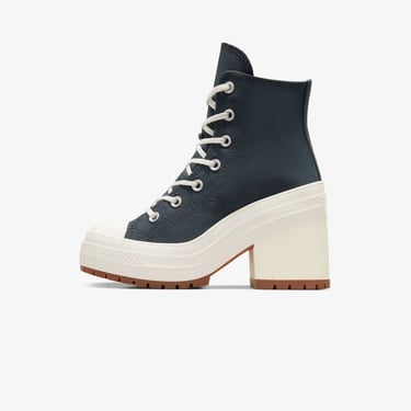  Converse Chuck 70 De Luxe Heel Unisex Lacivert Platform Bot