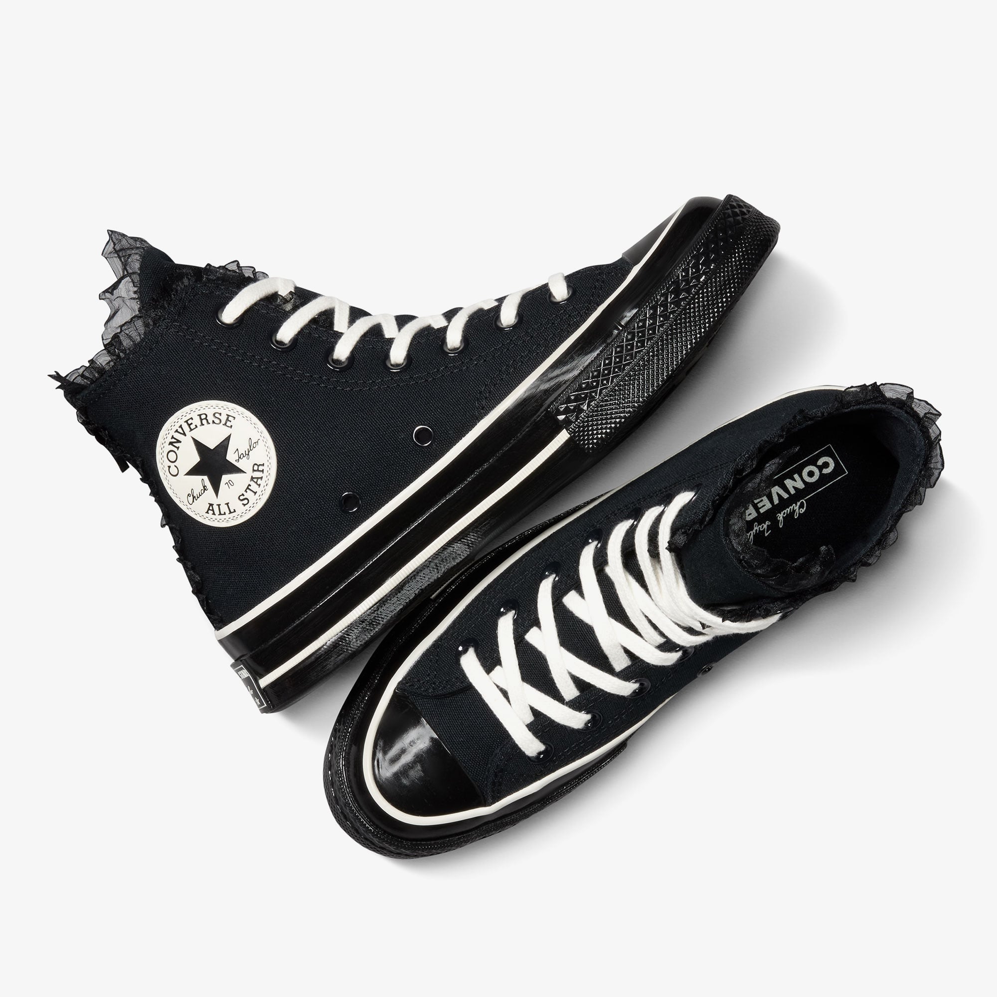 Converse Chuck 70 Unisex Siyah Sneaker - Görsel 7