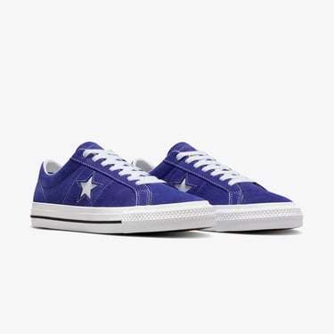  Converse One Star Pro Unisex Mor Süet Sneaker