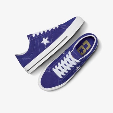  Converse One Star Pro Unisex Mor Süet Sneaker
