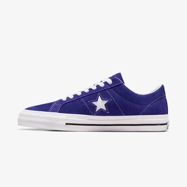 Converse One Star Pro Unisex Mor Süet Sneaker