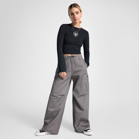  Converse Cargo Kadın Gri Pantolon