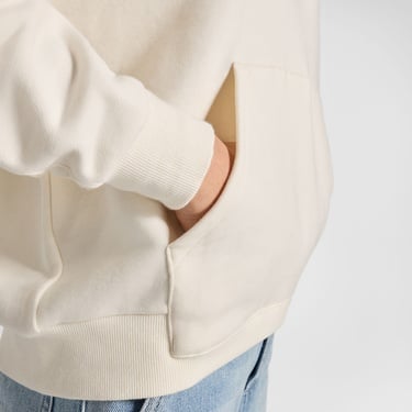  Converse Kadın Oversize Fit Krem Hoodie