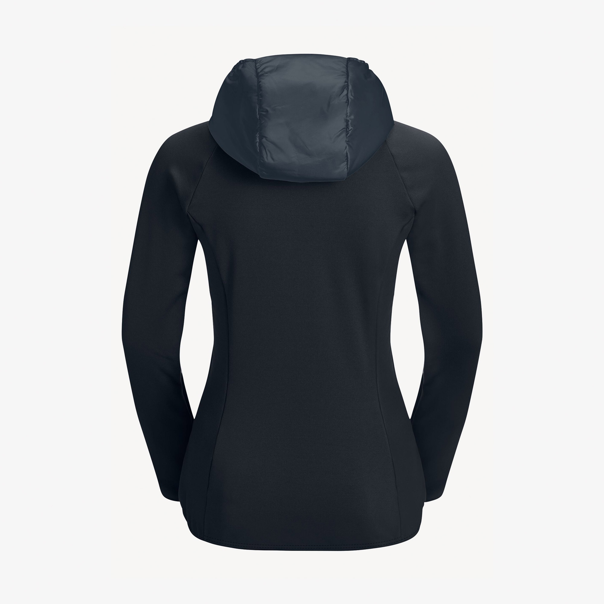 Jack Wolfskin Routeburn Hybird Kadın Siyah Mont