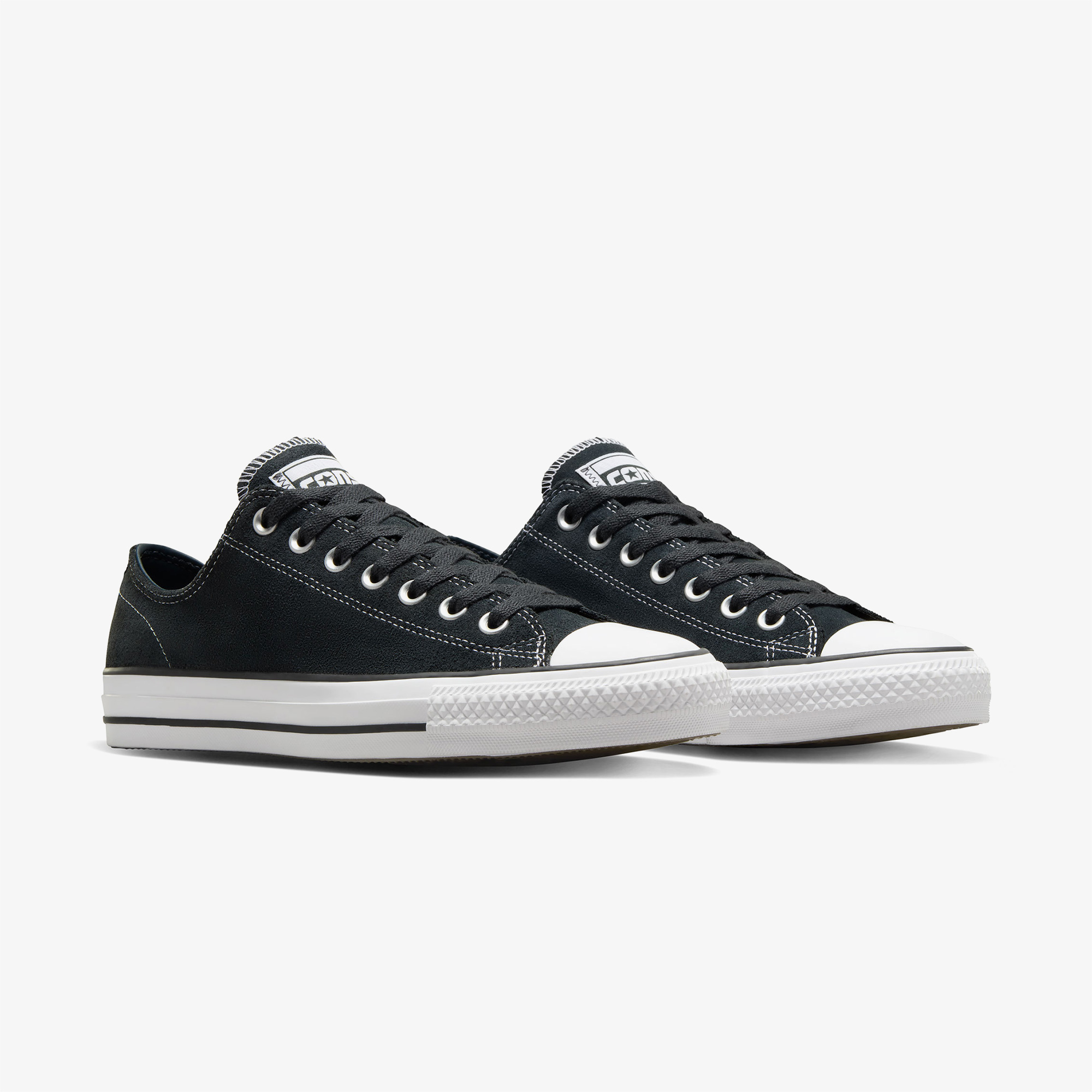 Converse Chuck Taylor All Star Pro Unisex Siyah Süet Sneaker - Görsel 4