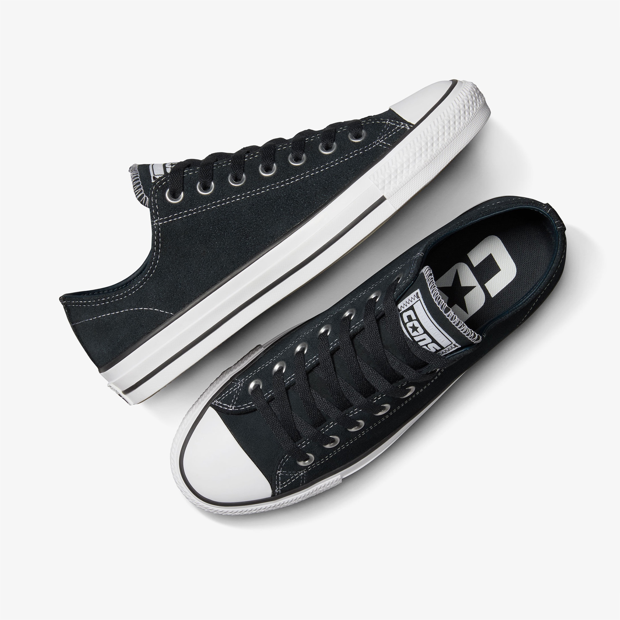 Converse Chuck Taylor All Star Pro Unisex Siyah Süet Sneaker