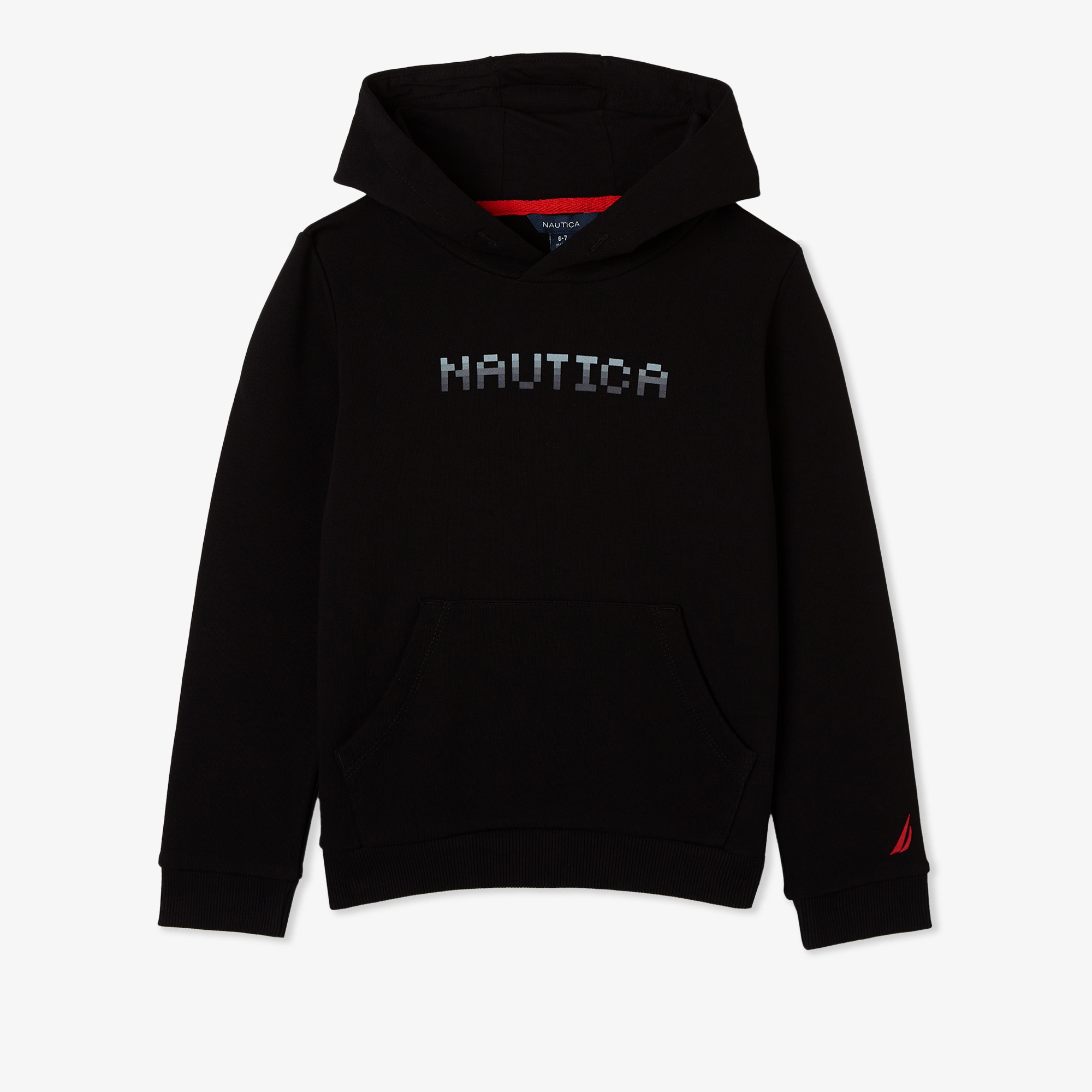 Nautica Knit Active Top Çocuk Siyah Sweatshirt