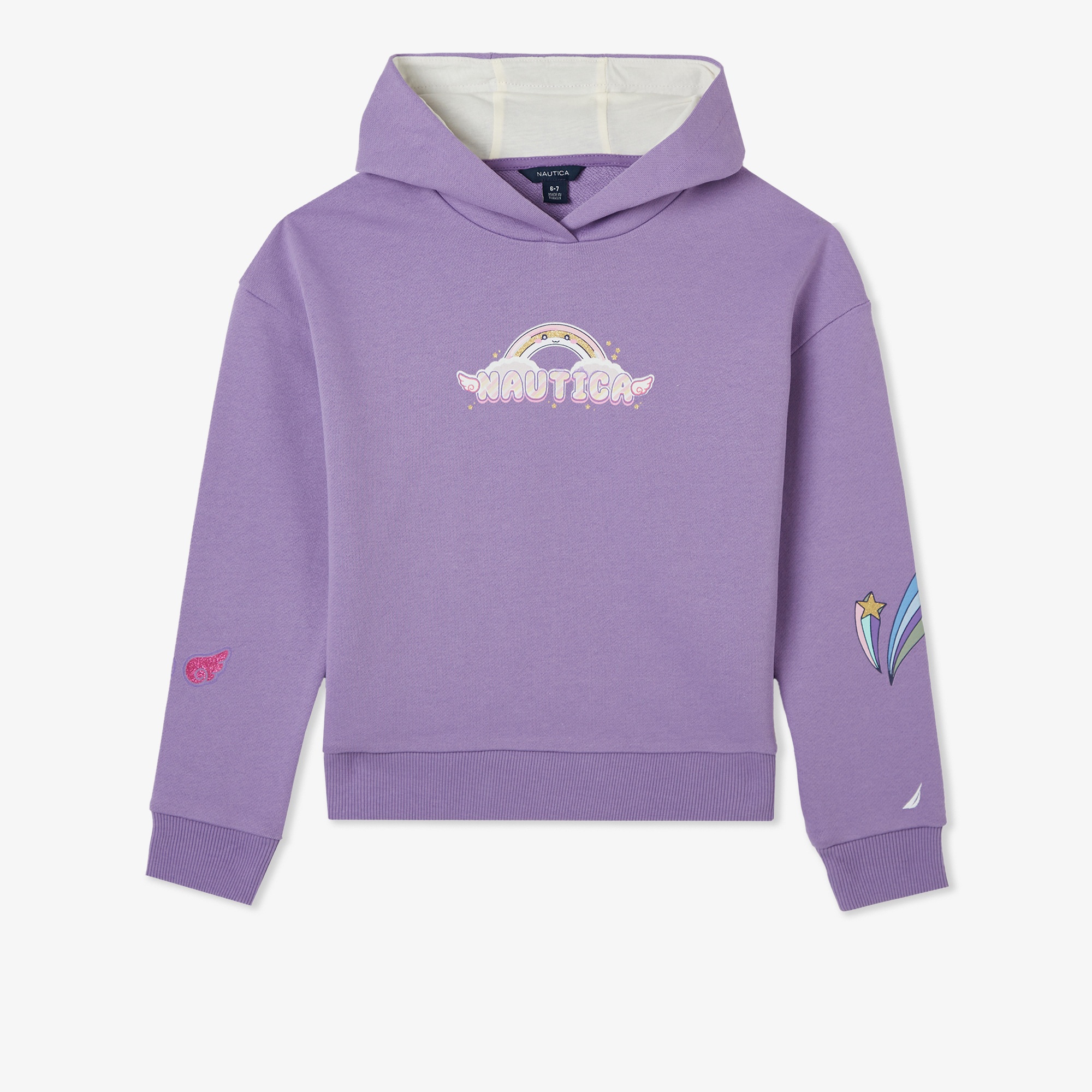 Nautica Knit Active Çocuk Mor Sweatshirt