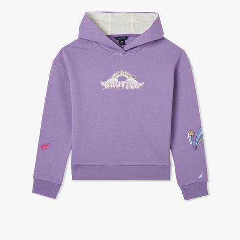  Nautica Knit Active Çocuk Mor Sweatshirt