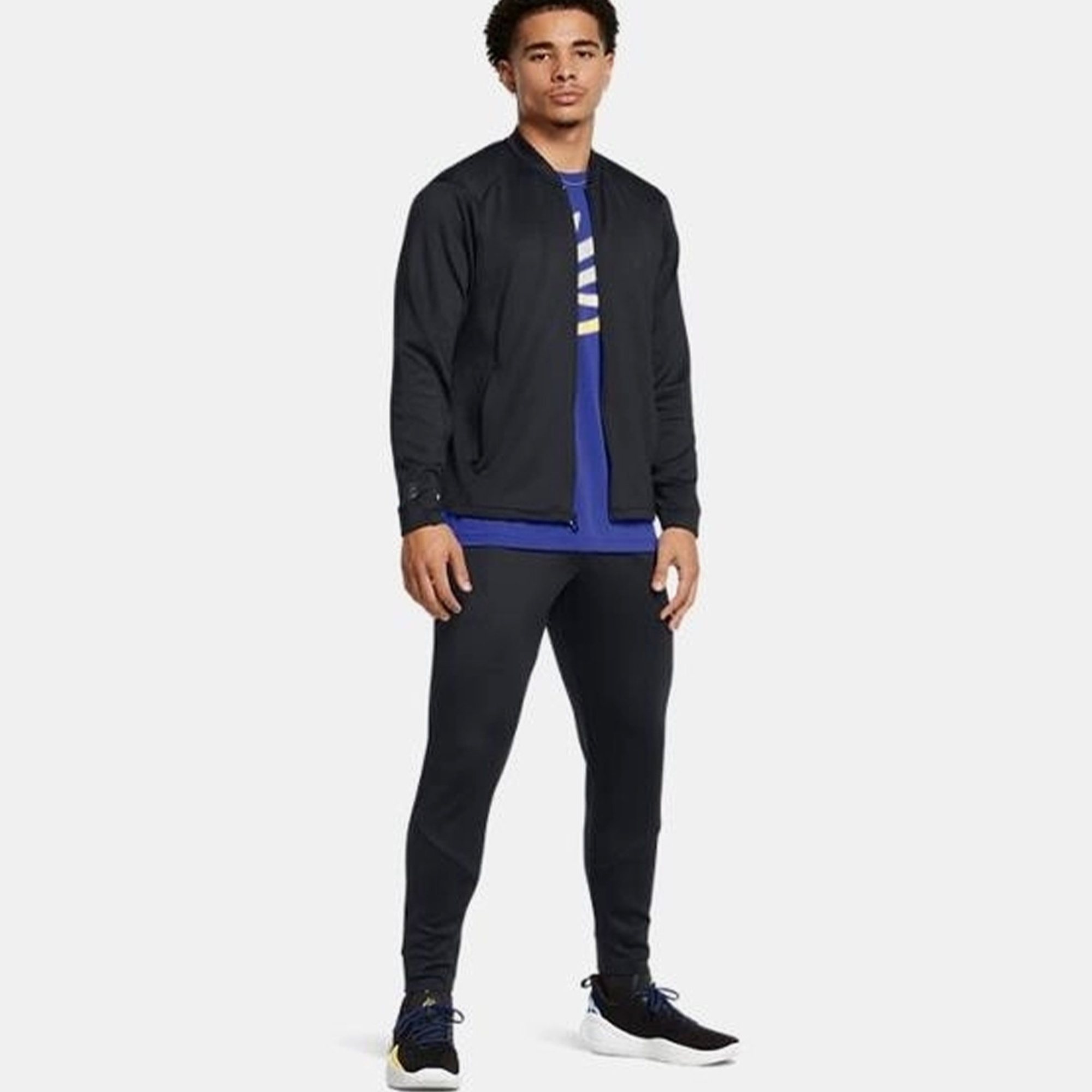 Under Armour Curry Travel  Erkek Siyah Ceket