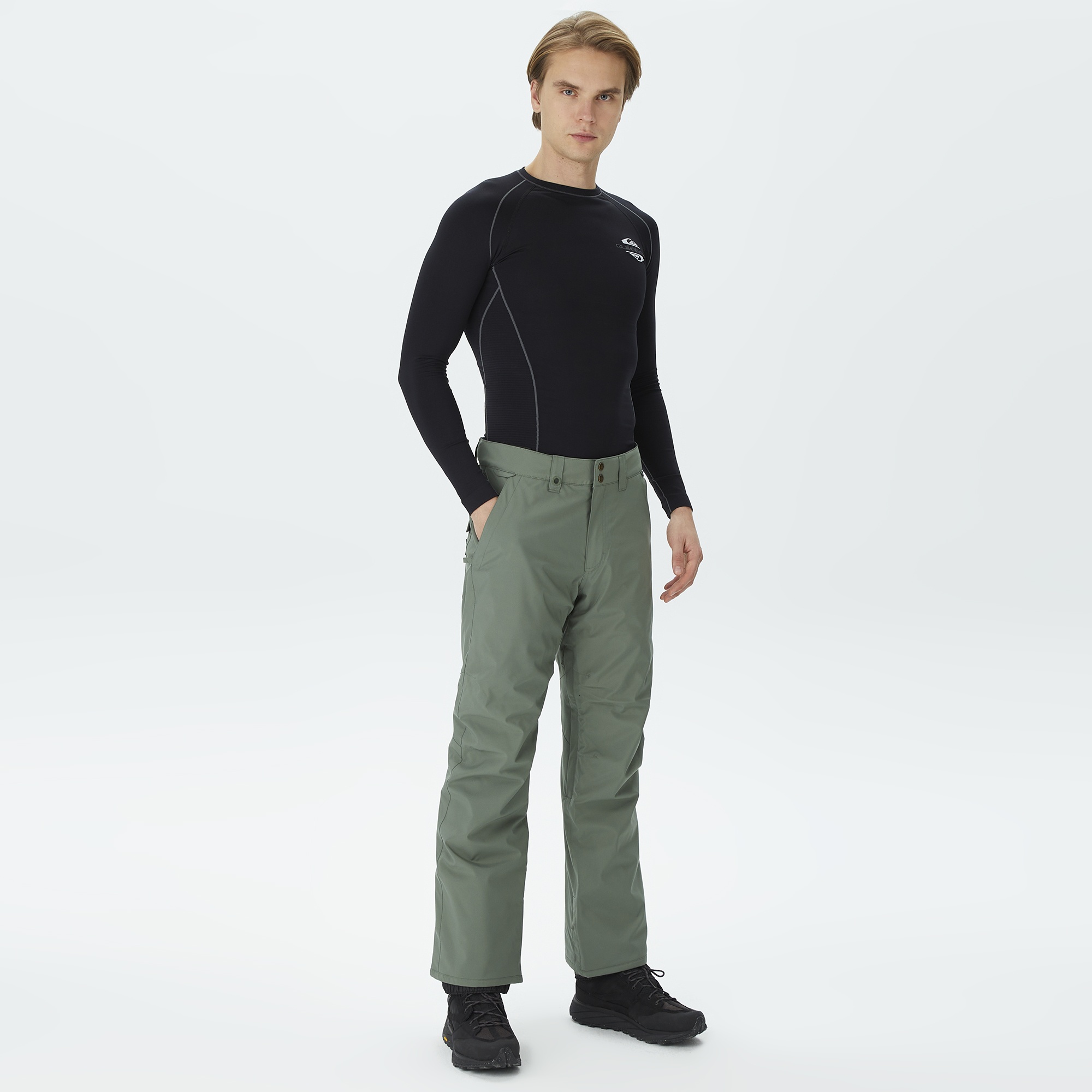 Quiksilver Estate Erkek Yeşil Kayak Pantolonu