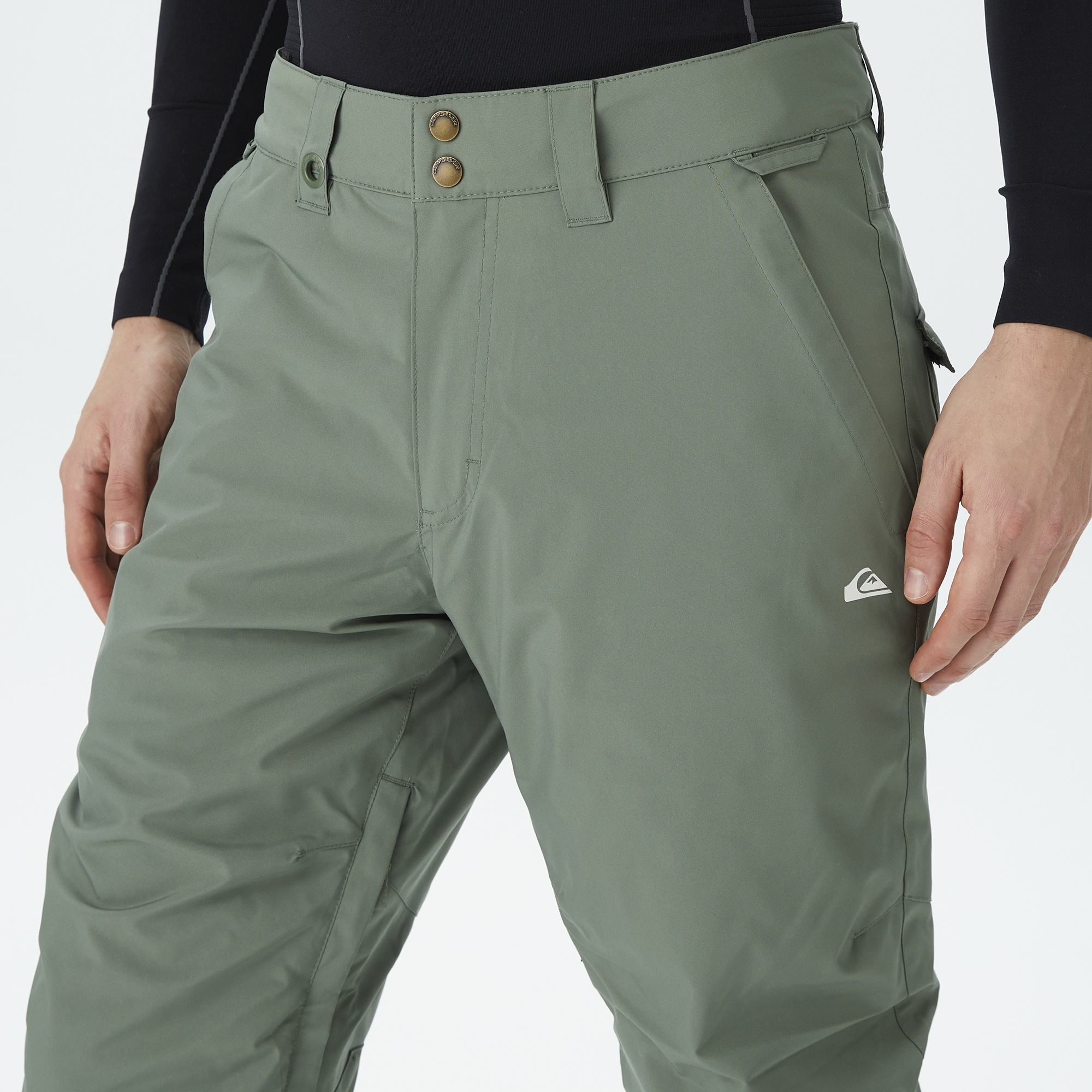 Quiksilver Estate Erkek Yeşil Kayak Pantolonu