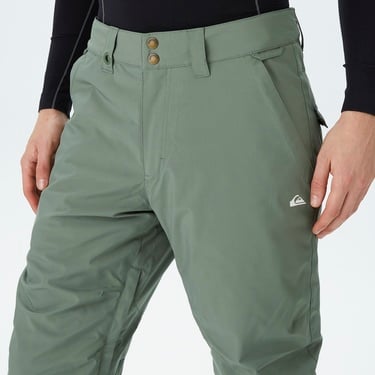  Quiksilver Estate Erkek Yeşil Kayak Pantolonu