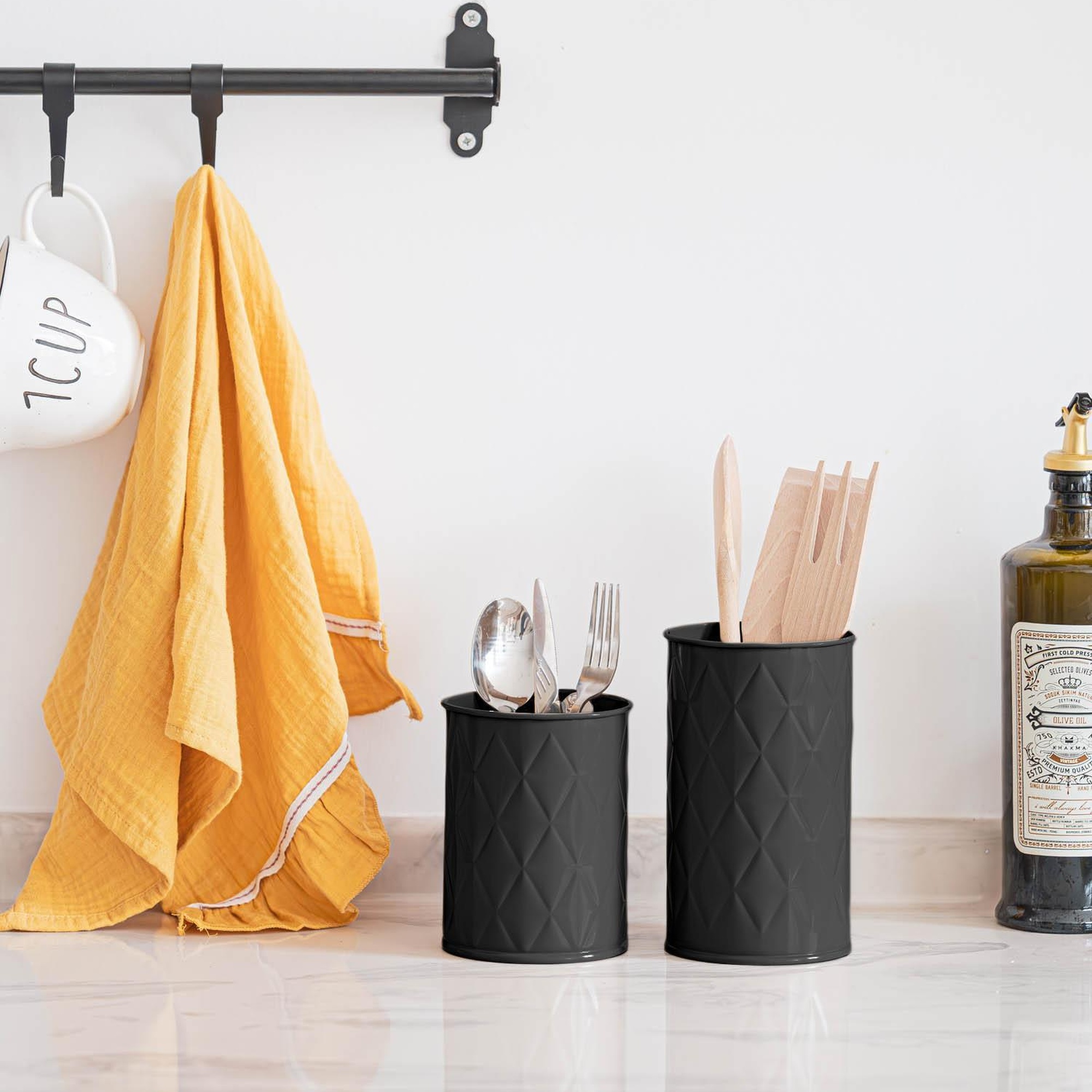 Prizma Kaşıklık Siyah 17x11 cm