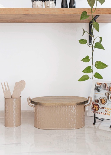  Prizma Kaşıklık Karamel 17x11 cm