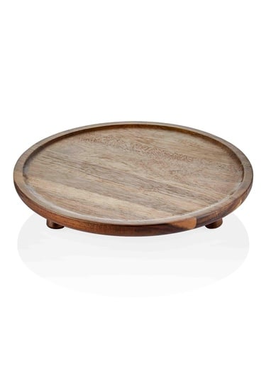  Natura Akasya Ayaklı Servis 32 cm