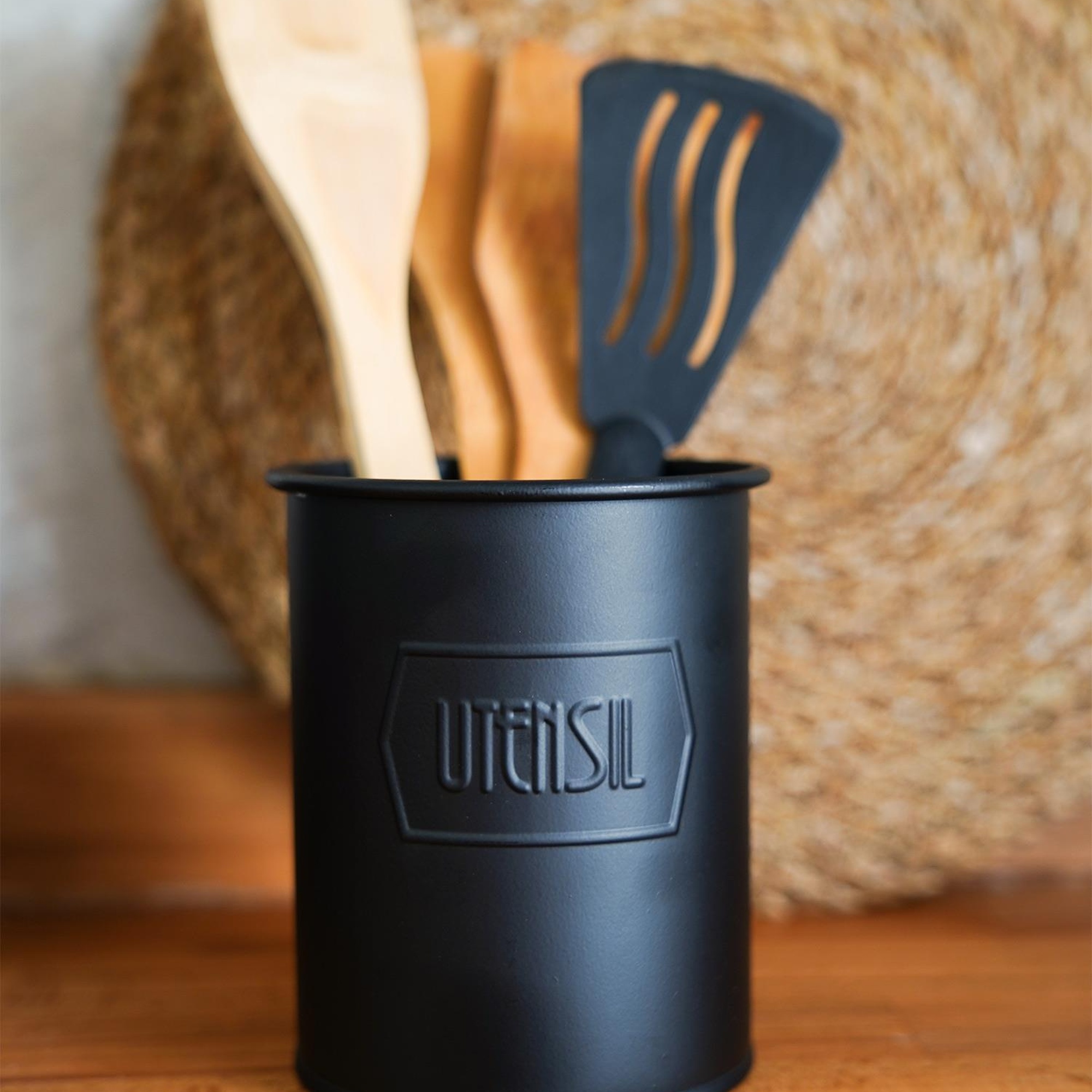 Kaşıklık 13 x 11 Cm - Siyah