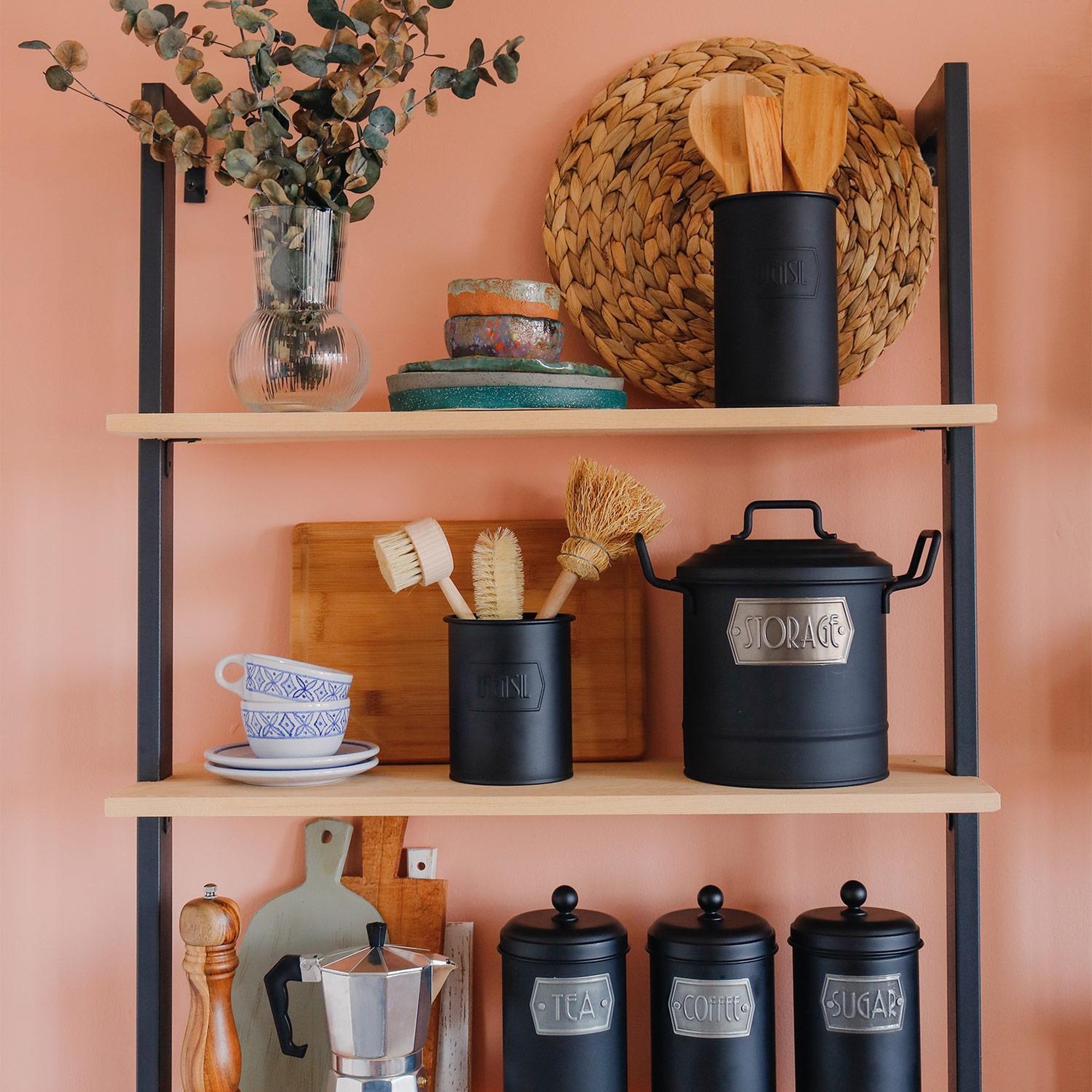 Kaşıklık 13 x 11 Cm - Siyah