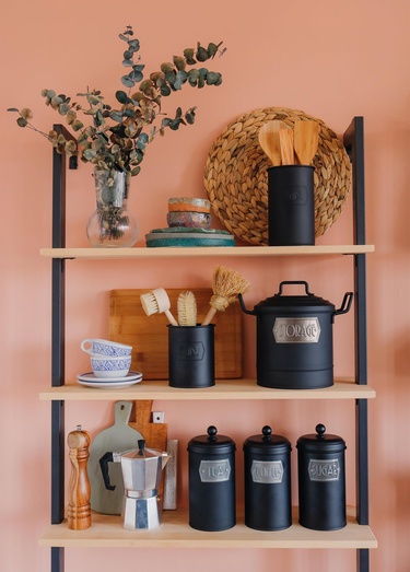  Bakliyat Kovası - Siyah