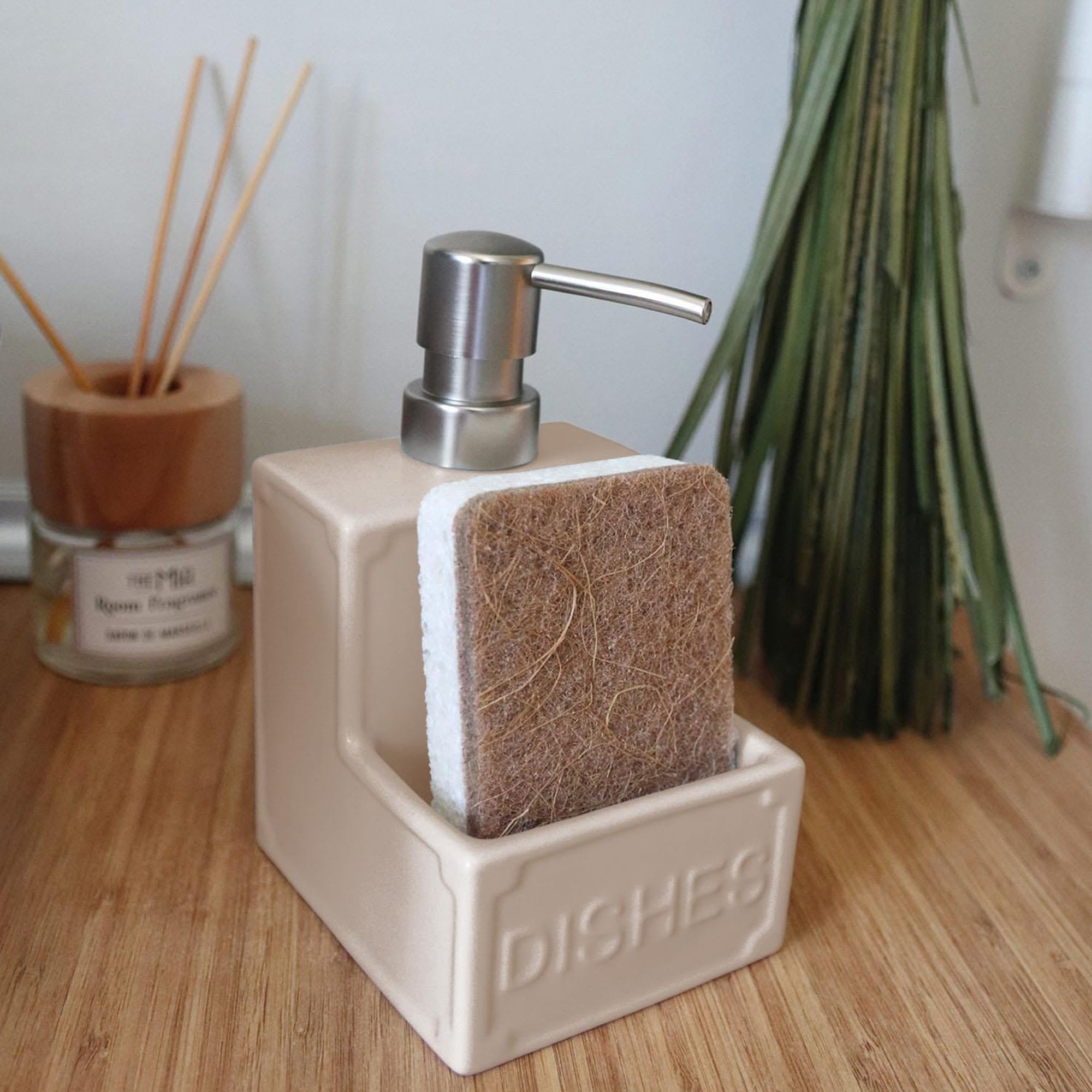 Dishes Sıvı Sabunluk Bej 350 ml