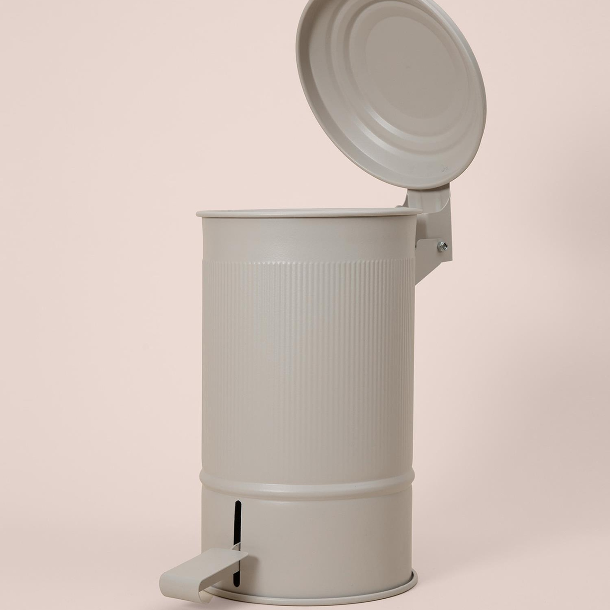 Stripe Çöp Kovası Mutfak Bej 5 Lt