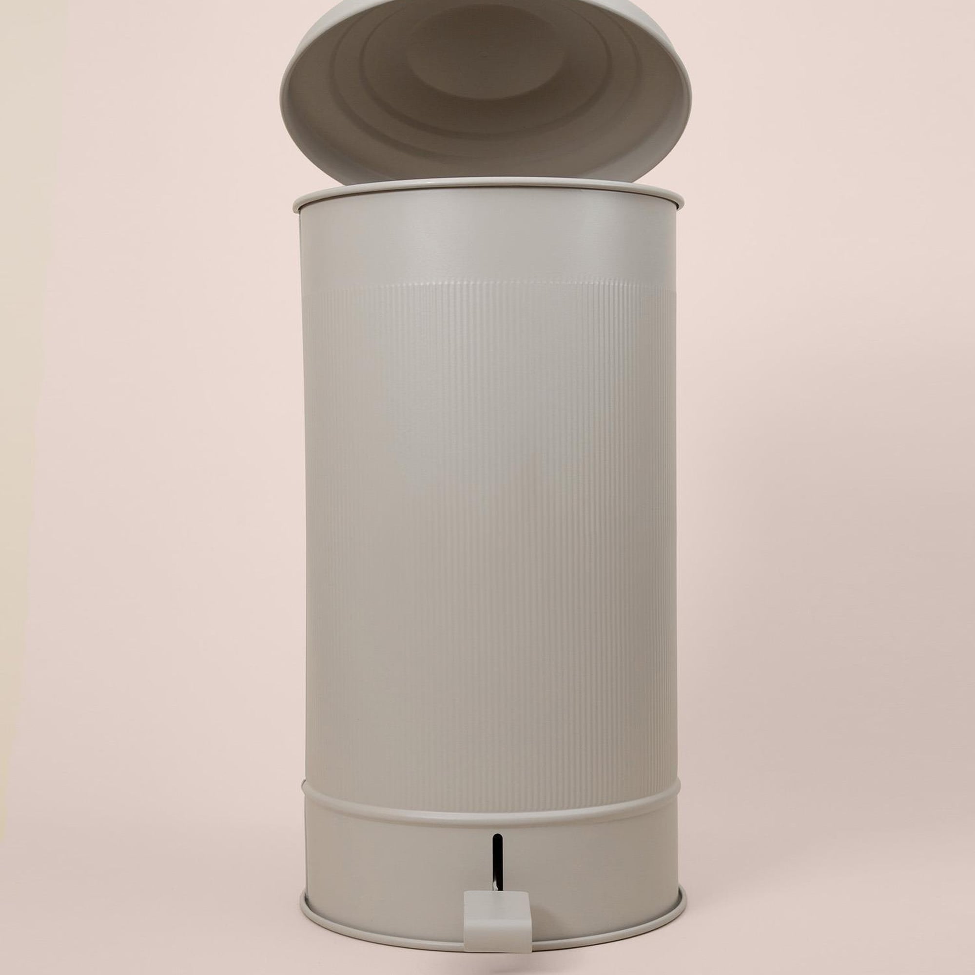 Stripe Çöp Kovası Mutfak Bej 24 Lt