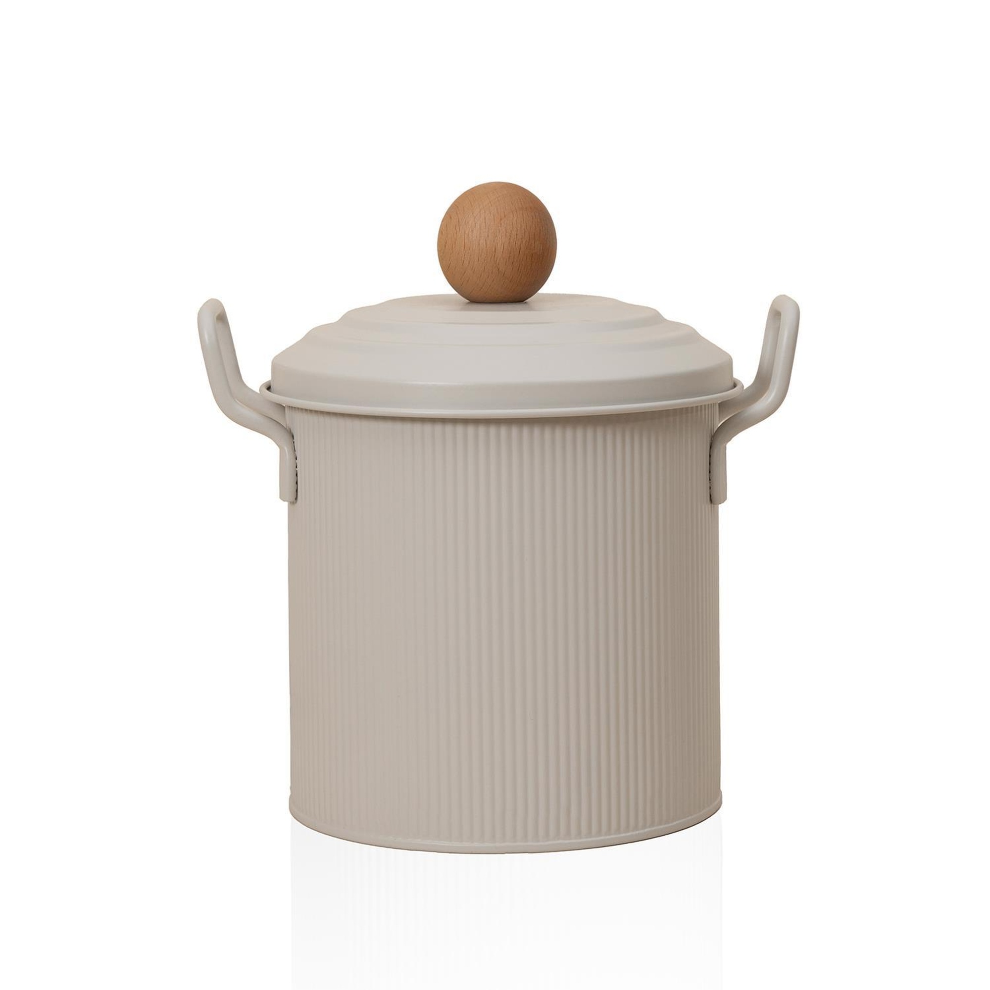 Stripe Bakliyat Kovası Bej