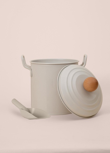  Stripe Bakliyat Kovası Bej