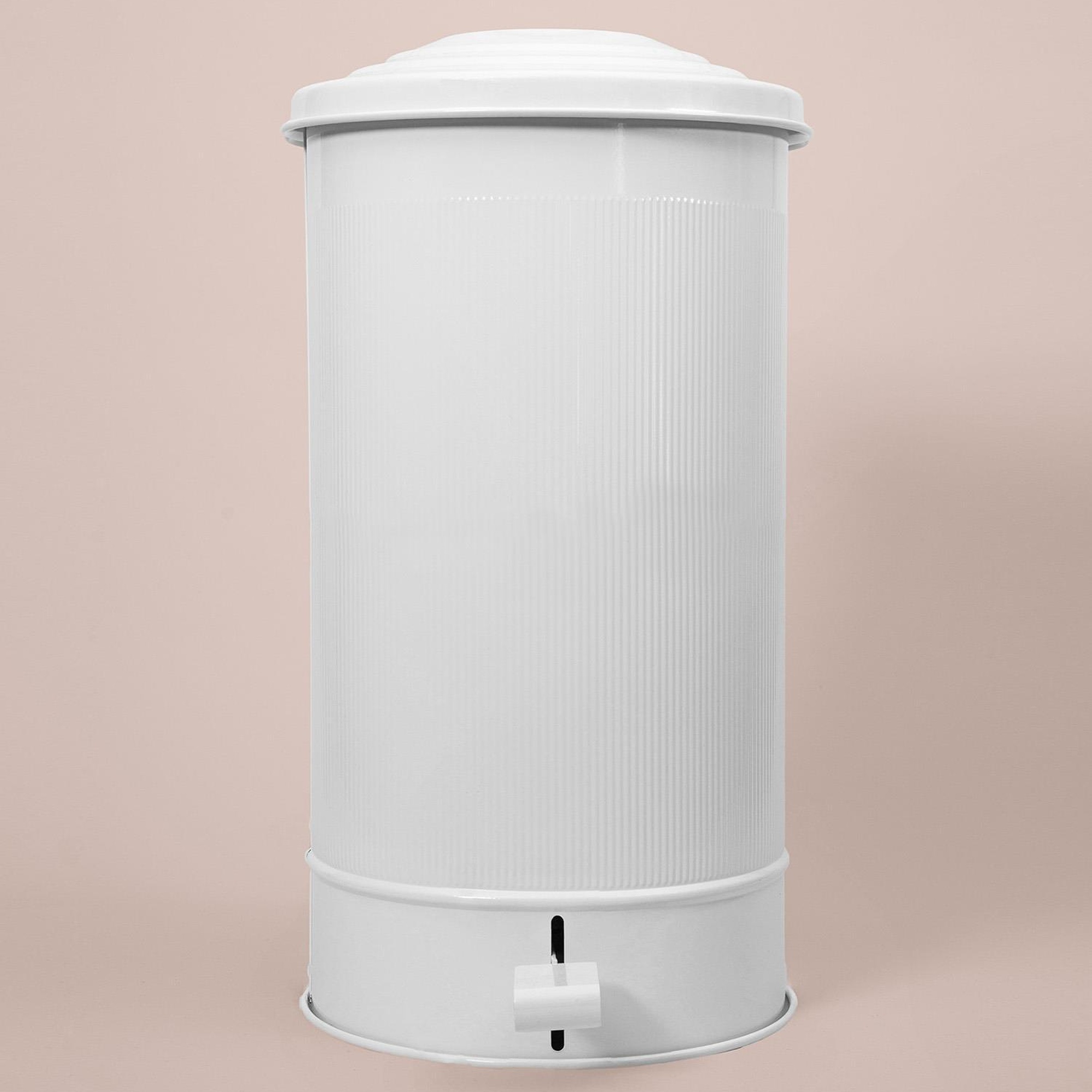 Stripe Çöp Kovası Mutfak Beyaz 24 Lt