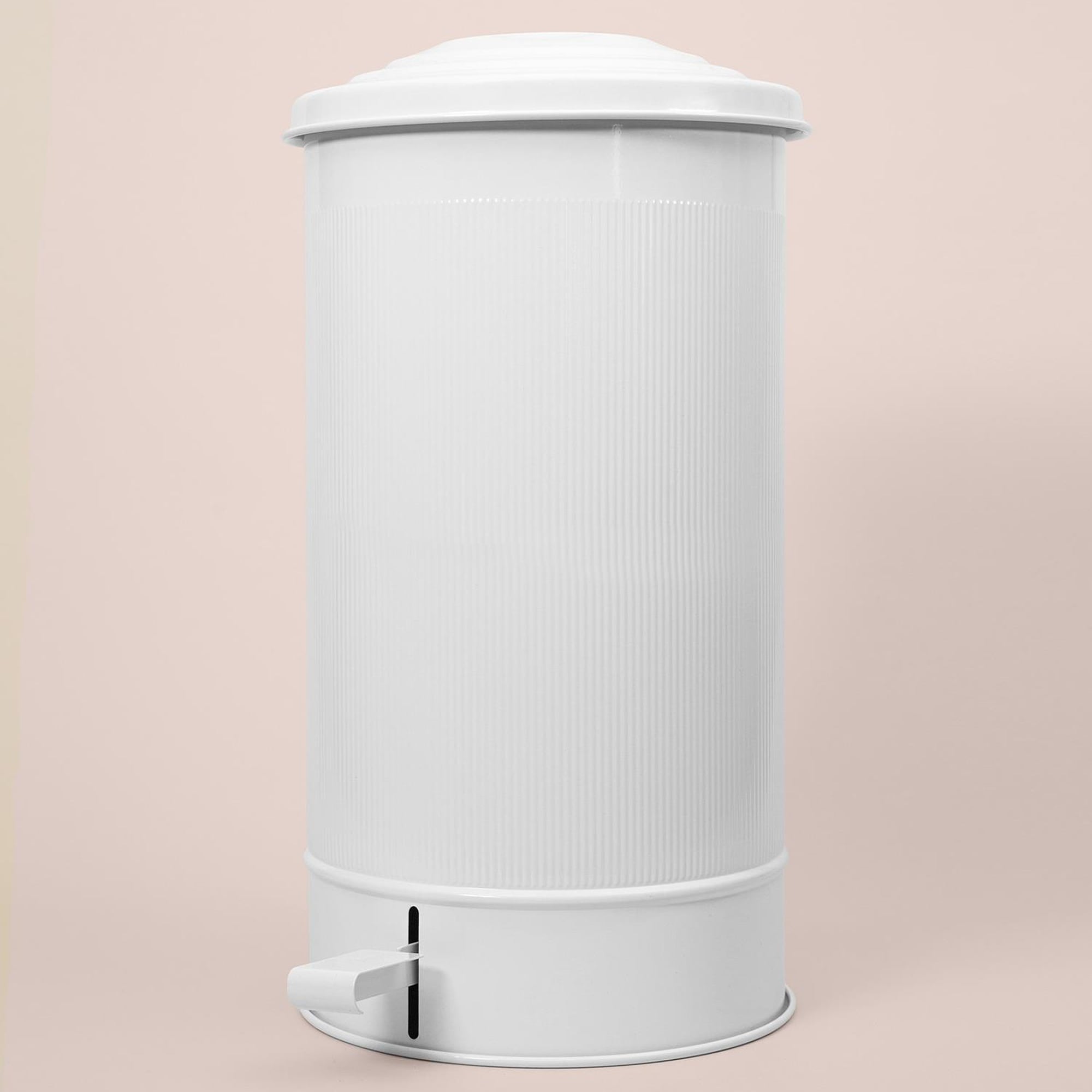 Stripe Çöp Kovası Mutfak Beyaz 24 Lt