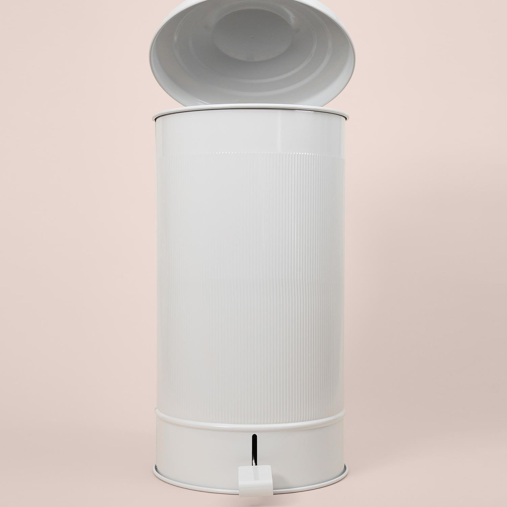 Stripe Çöp Kovası Mutfak Beyaz 24 Lt