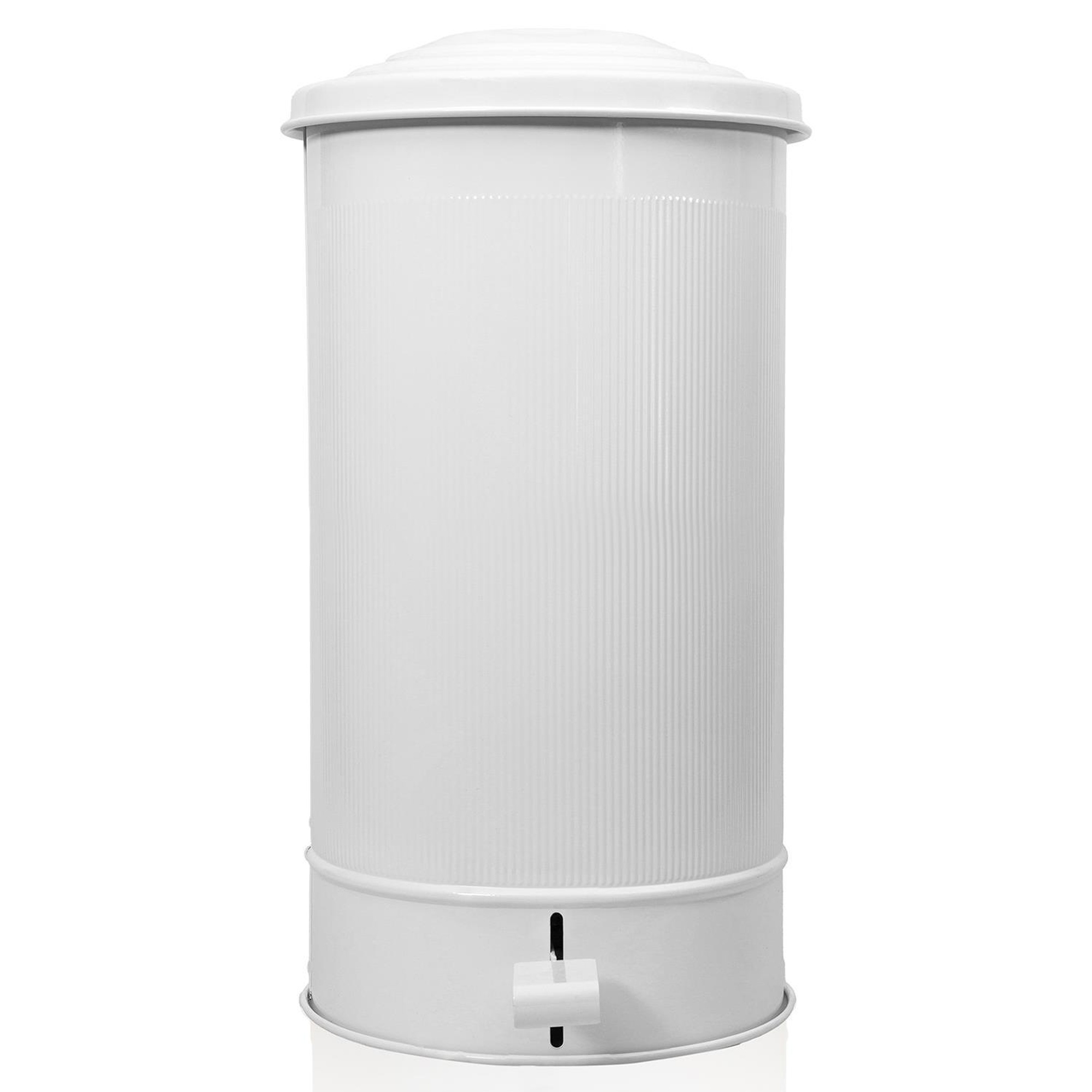 Stripe Çöp Kovası Mutfak Beyaz 24 Lt