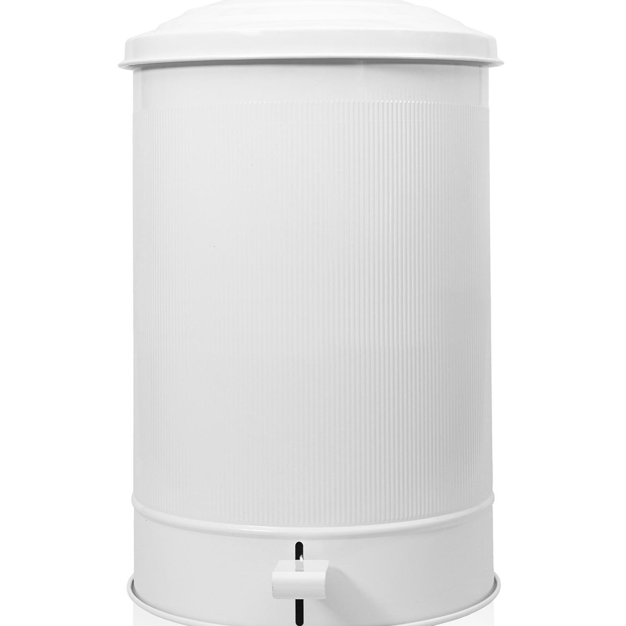 Stripe Çöp Kovası Mutfak Beyaz 37 Lt