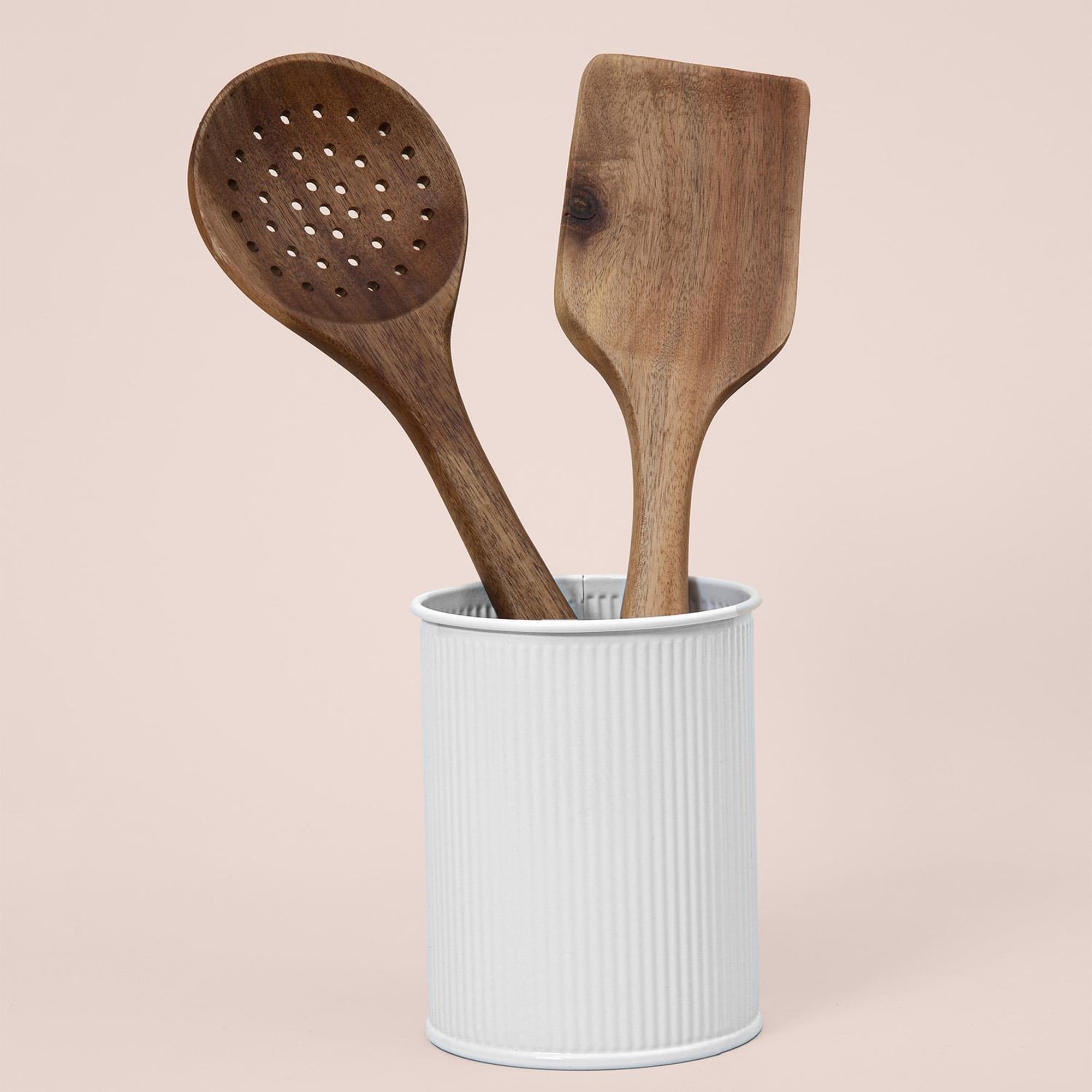 Stripe Kaşıklık Beyaz 13x11 cm