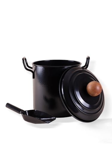  Stripe Bakliyat Kovası Siyah