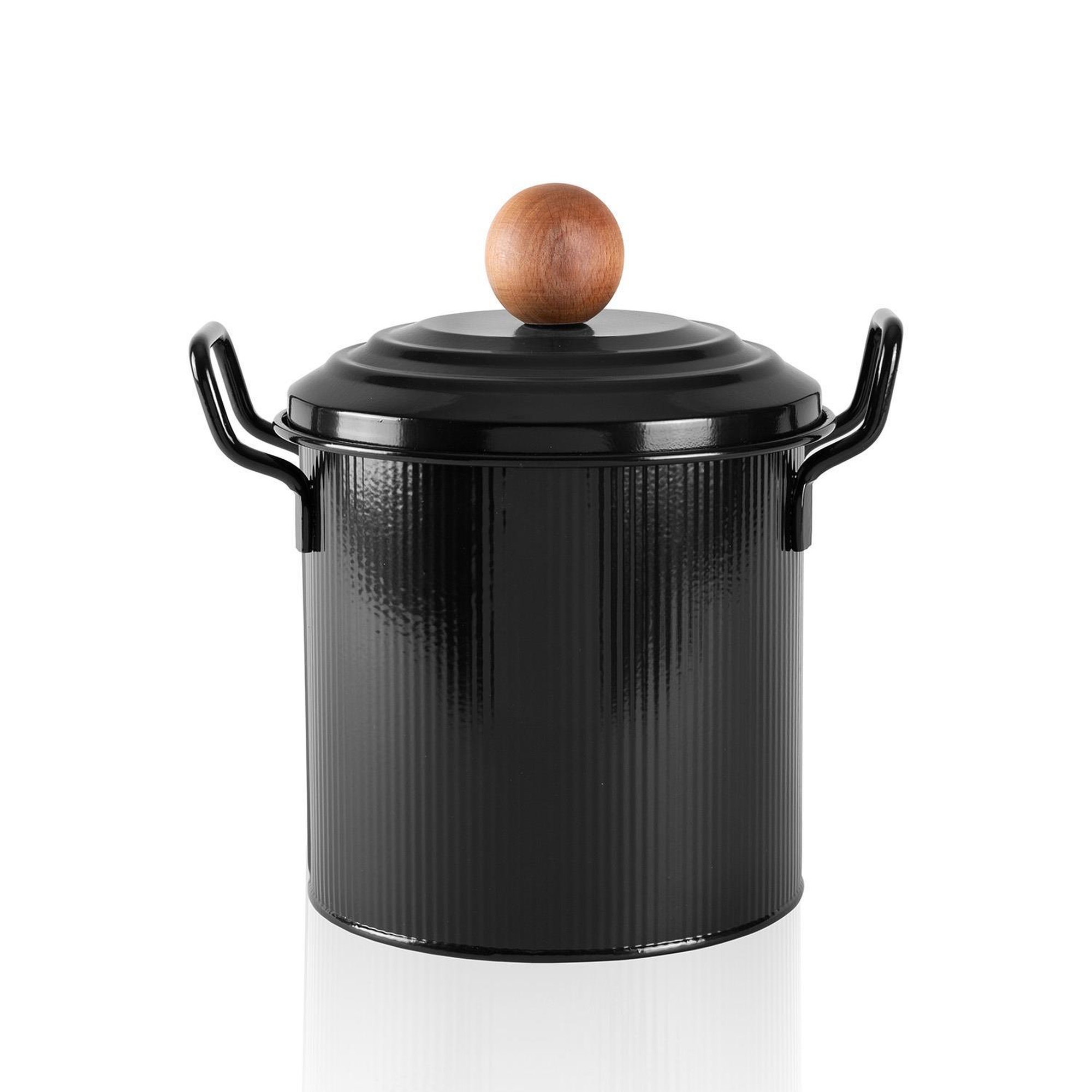 Stripe Bakliyat Kovası Siyah