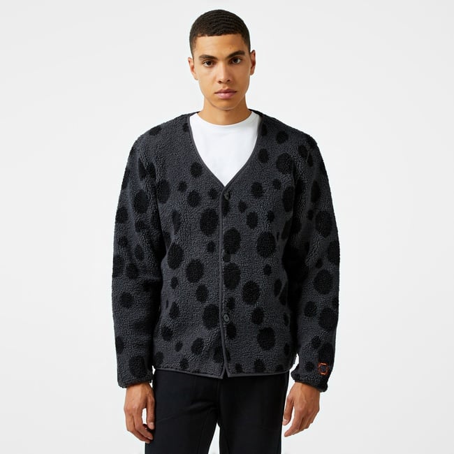  Puma Hoops X Cheetos Sherpa Erkek Siyah Günlük Ceket