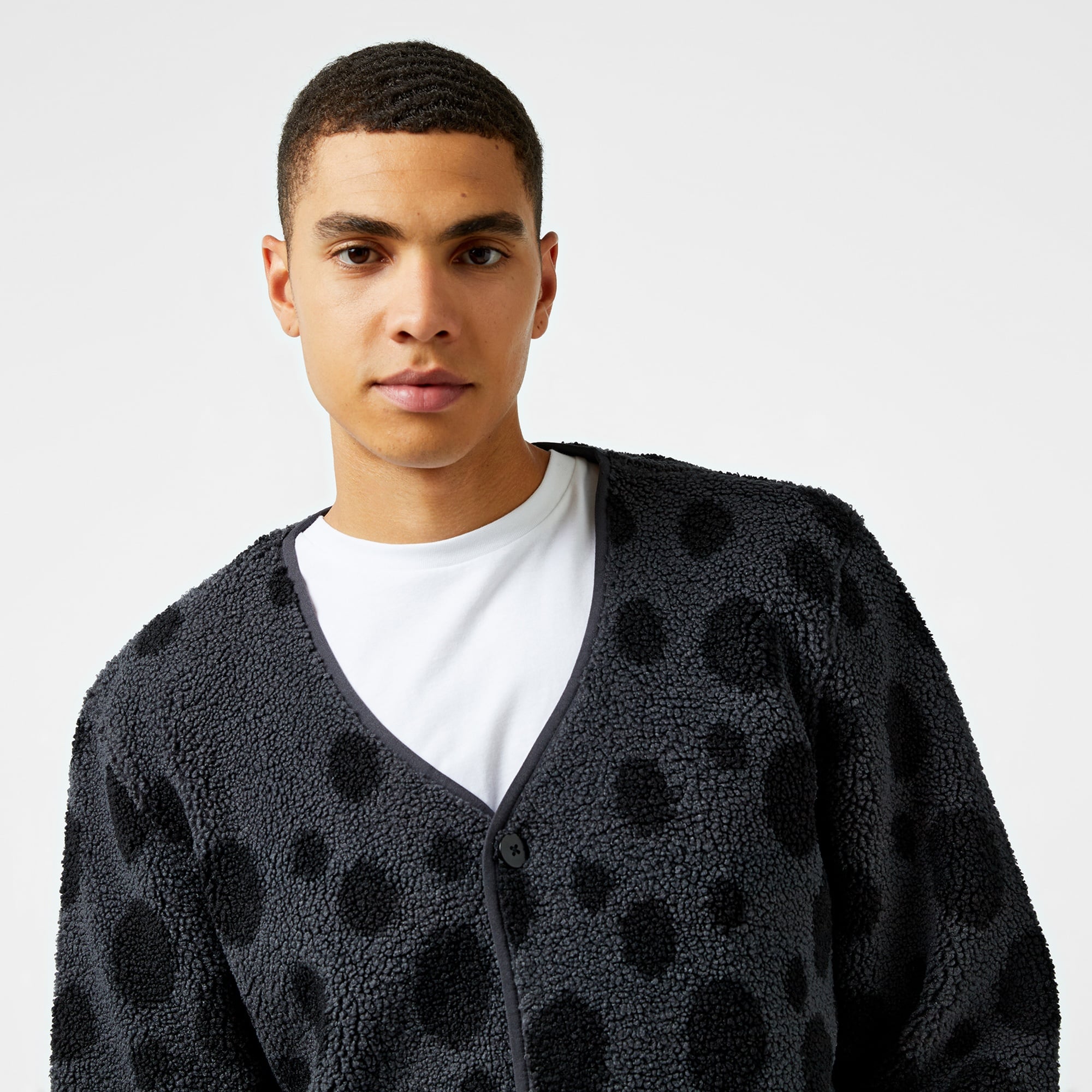 Puma Hoops X Cheetos Sherpa Erkek Siyah Günlük Ceket