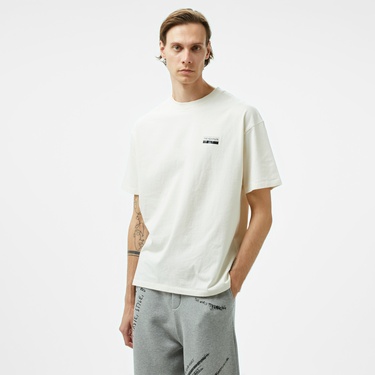  ERKEK KREM T-SHIRT