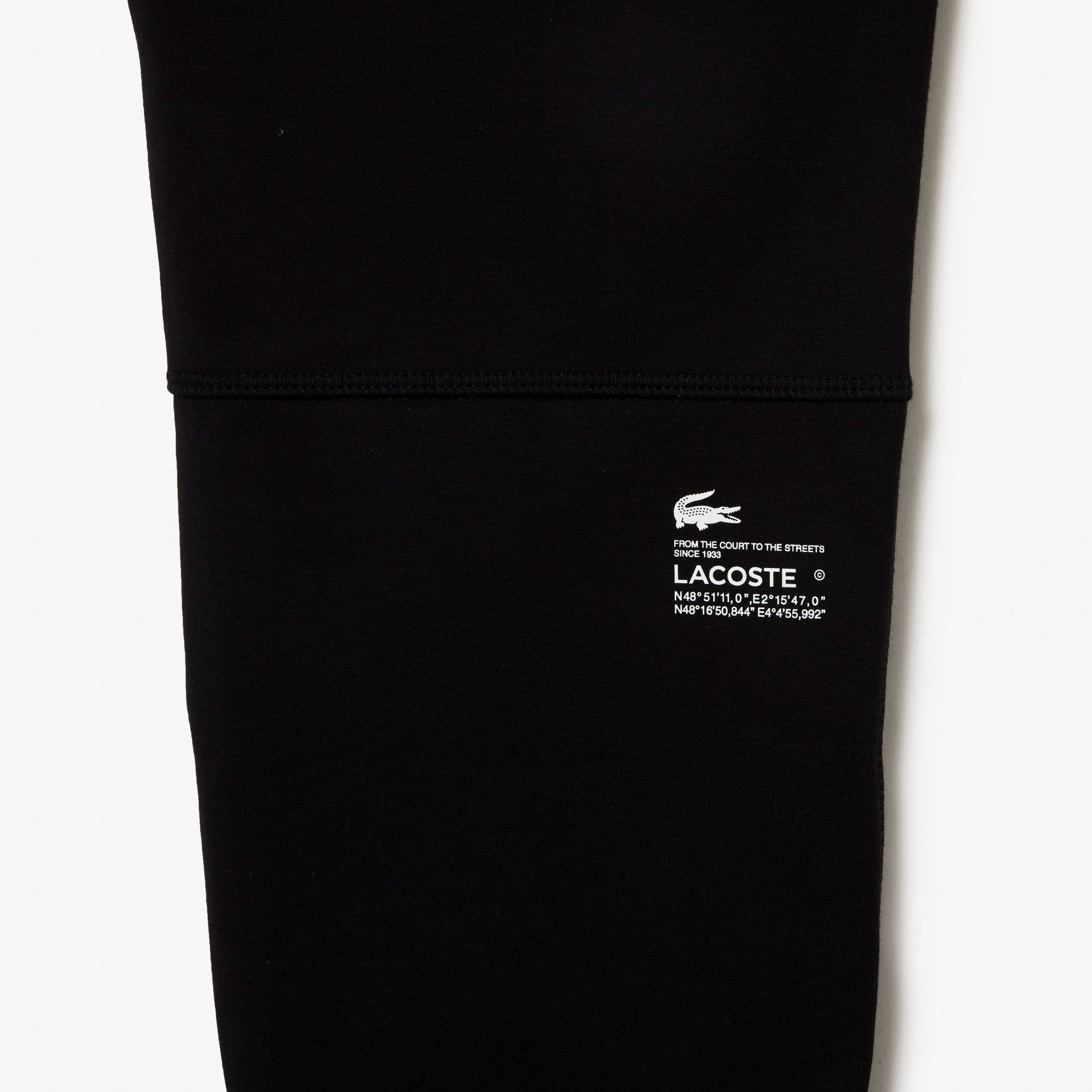 Lacoste Kadın Tapered Fit Siyah Eşofman Altı