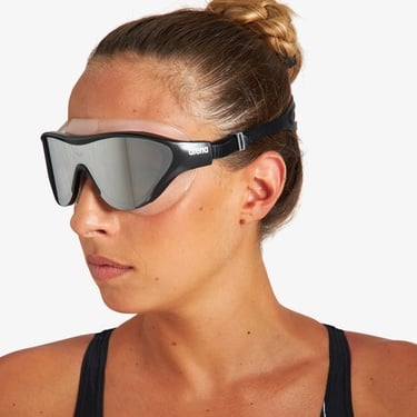  Arena The One Mask Unisex  Aynalı Gri Antrenman Gözlüğü