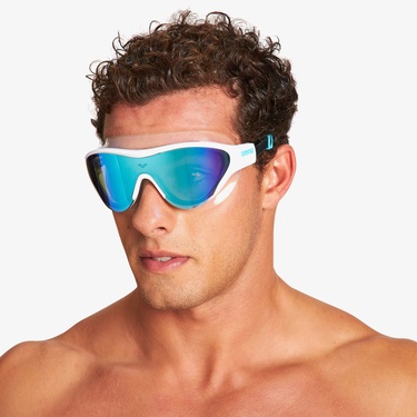  Arena The One Mask Unisex  Aynalı Mavi Antrenman Gözlüğü